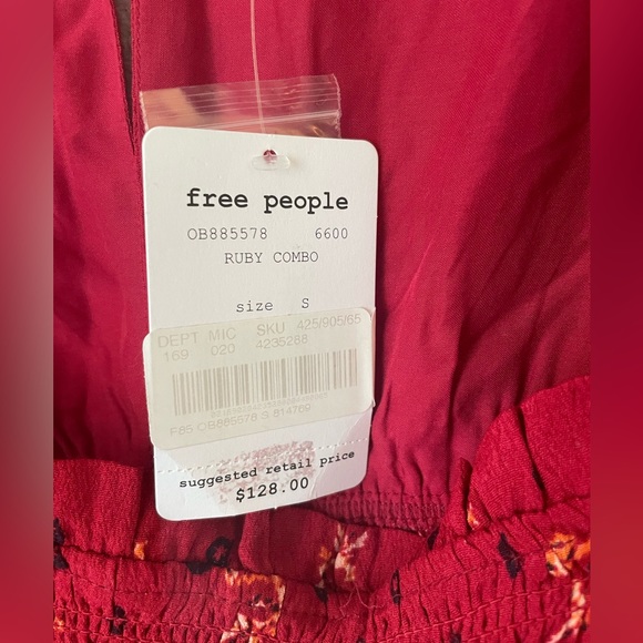 Free People Smocked Dress - Picture 2 of 3